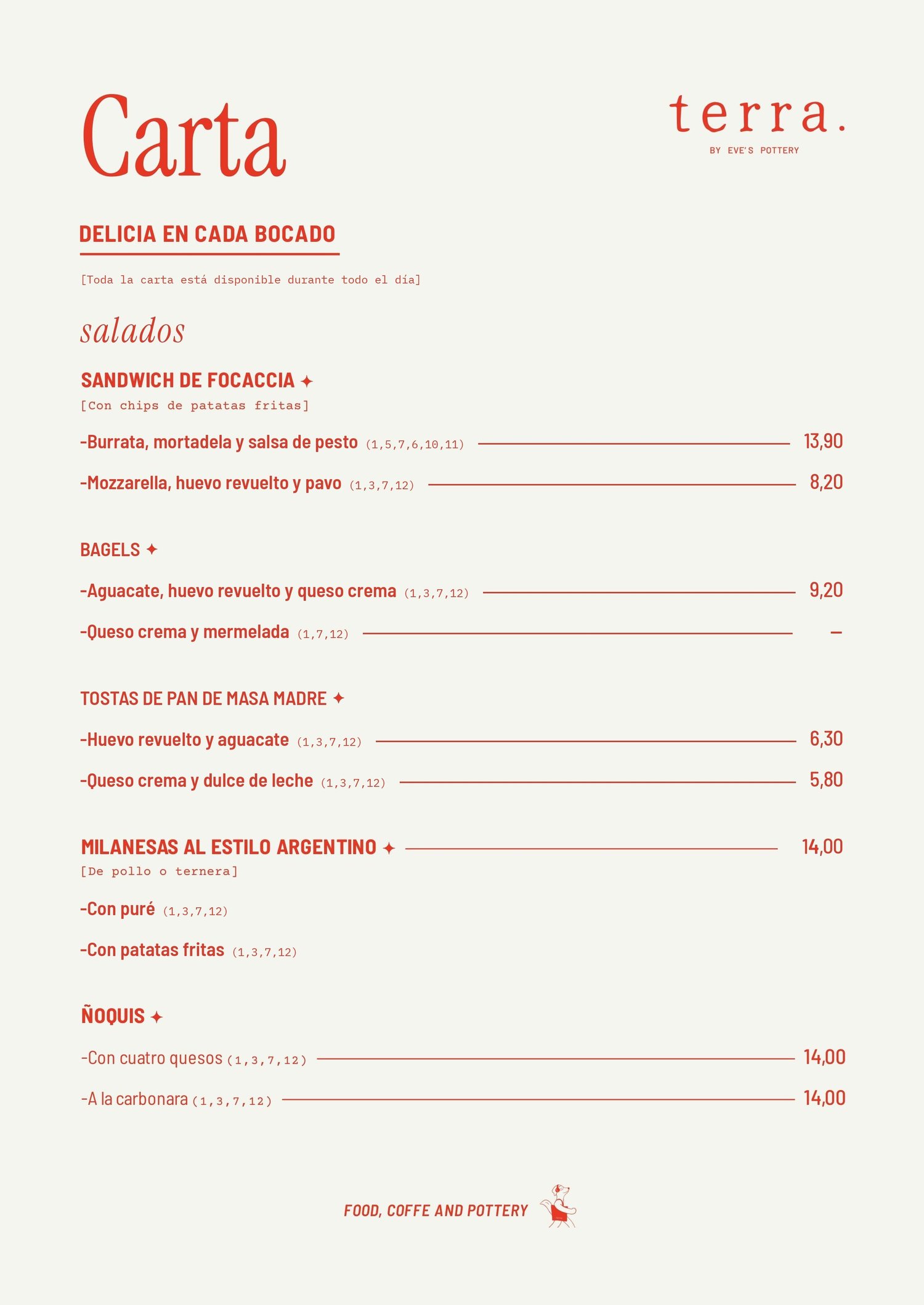 Carta — salados